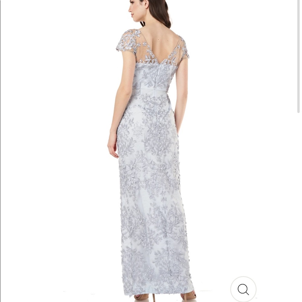 JS Collections 3D Floral Gown